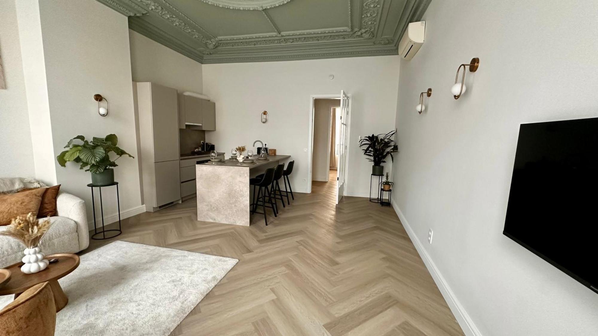 Urban Chic Apartment In The Heart Of Mechelen Bagian luar foto